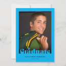Search for bright blue invitations Retro