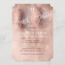 Search for bubble pink ticket invitations Brunch and bubbly