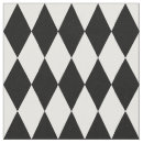 Search for black and white geometric patterns fabric Diamond