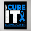 Search for diabetes ribbon posters Diabetic