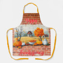 Search for orange and white aprons Autumn