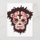 Search for dia de los muertos postcards Sugar skulls