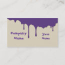 Search for paint drip business cards Professional