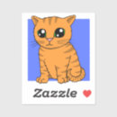Search for orange kitten stickers Tabby