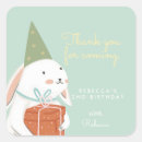 Search for square thank you stickers Birthday