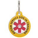 Search for service dog tags Yellow
