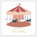 Search for carousel party stickers For kids