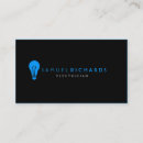 Search for bulb business cards Electrical