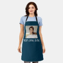 Search for funny pictures aprons Blue
