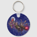 Search for reindeer key rings Red