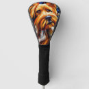 Search for terrier golf head covers Yorkie