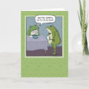 Search for cartoon frog cards Humourous