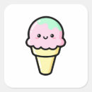 Search for cute ice cream stickers Cartoon