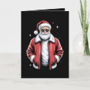 Search for leather christmas cards Santa
