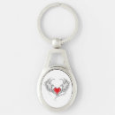 Search for angel wing key rings Heart