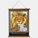Search for lion and lamb art Faith