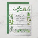 Search for rustic woodland invitations Greenery