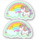 Search for girly unicorn stickers Green