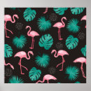 Search for tropical flamingo posters Watercolor