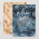 Search for night sky invitations Blue and gold