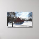 Search for barn wall canvas prints Winter