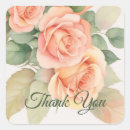 Search for peach thank you stickers Heart