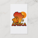 Search for continent business cards Africa