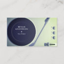 Search for turntable business cards Deejay