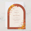 Search for fall wedding invitations Minimalist