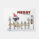 Search for pug christmas doormats Dog