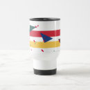 Search for leaves travel mugs Abstract