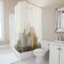 Search for city skyline shower curtains Monument
