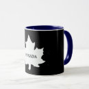 Search for canada maple leaf mugs Black