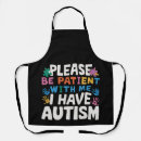 Search for autism awareness aprons Month