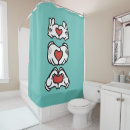 Search for heart shower curtains Cartoon