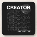 Search for affirmation coasters Typography