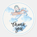 Search for penguin thank you stickers Watercolor