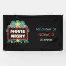 Search for movie signs Movie night birthday