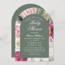 Search for elegant watercolor floral baby shower invitations Modern