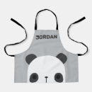 Search for cute panda bear aprons Cartoon