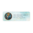 Search for mary return address labels Blue