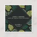 Search for plant nursery business cards Garden designer