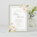 Search for daisy baby shower invitations Flowers