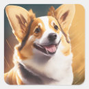 Search for smiling dog stickers Corgi