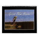 Search for great blue heron calendars Nature