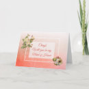 Search for peach bridesmaid cards Maid of honour
