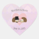 Search for cute cartoon wedding stickers Hearts