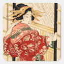 Search for japanese geisha stickers Vintage