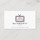 Search for television business cards Media