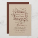 Search for kraft wedding invitations Rustic chic